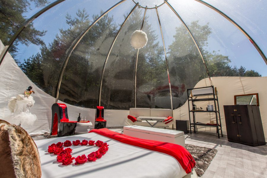 Vôtre plus belle nuit insolite à moins de 2h de Paris Bulle suite Glamour 3 Les Bulles de Sologne 37 Vôtre plus belle nuit insolite à moins de 2h de Paris 36